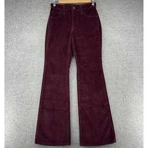 Levi's Women's Boot Cut Corduroy Pants - Burgundy